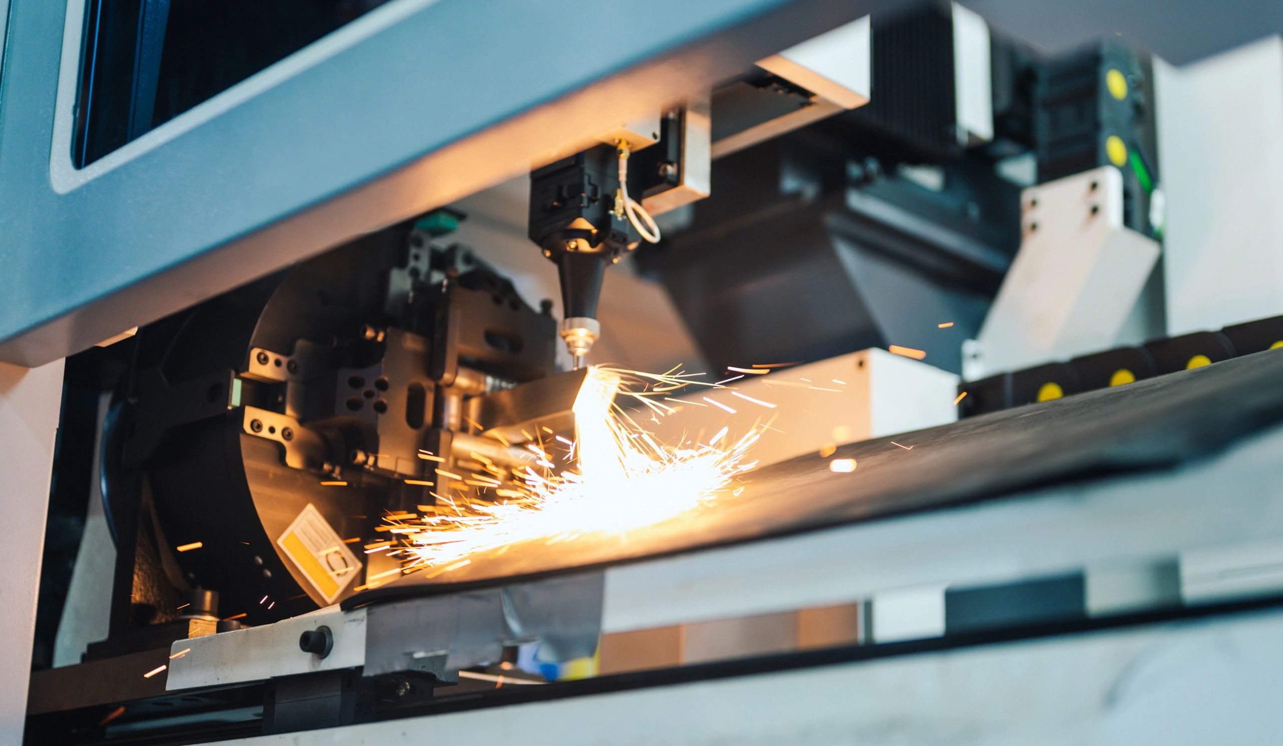 Advanced industrial machinery in operation