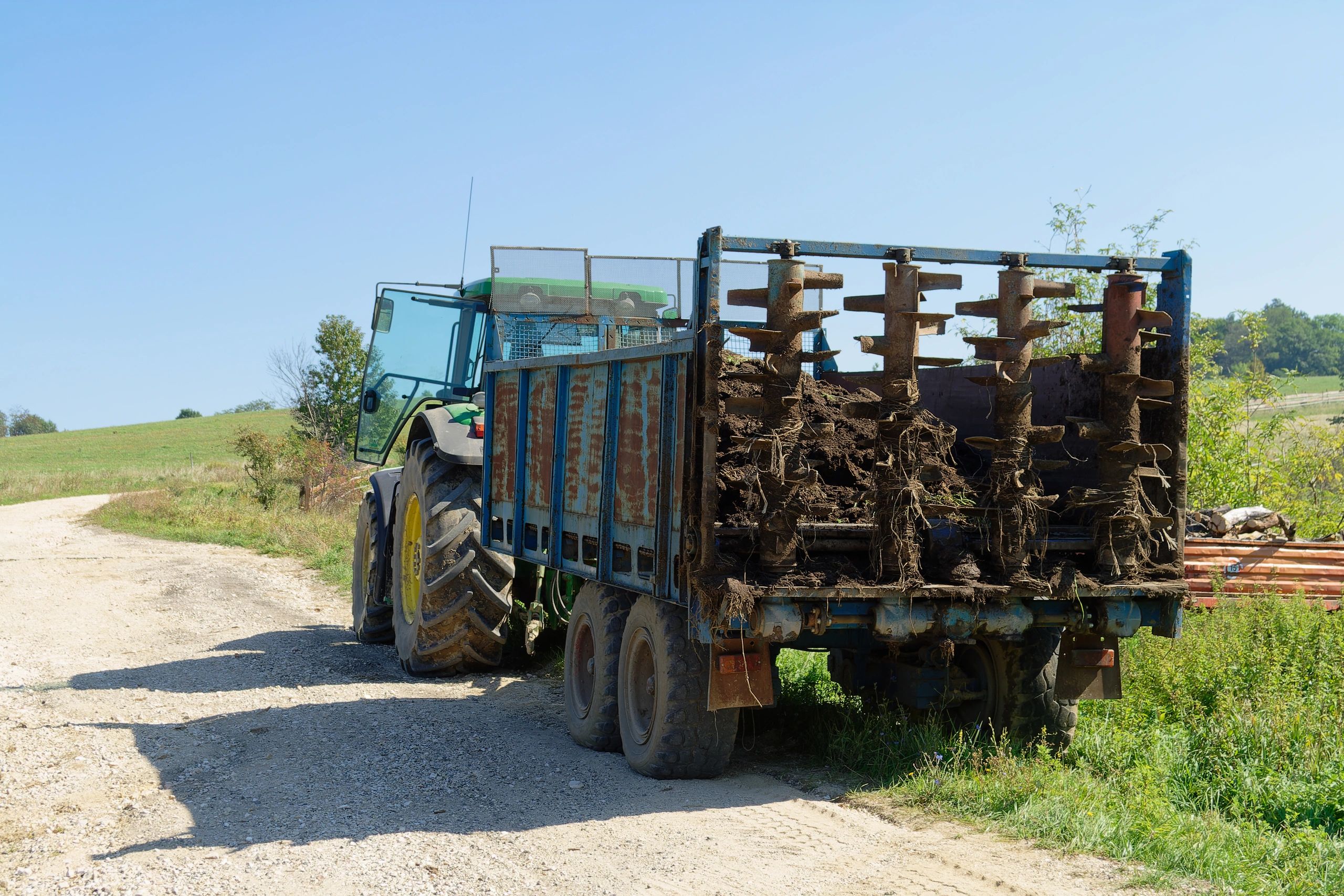 Organic manure application in agriculture