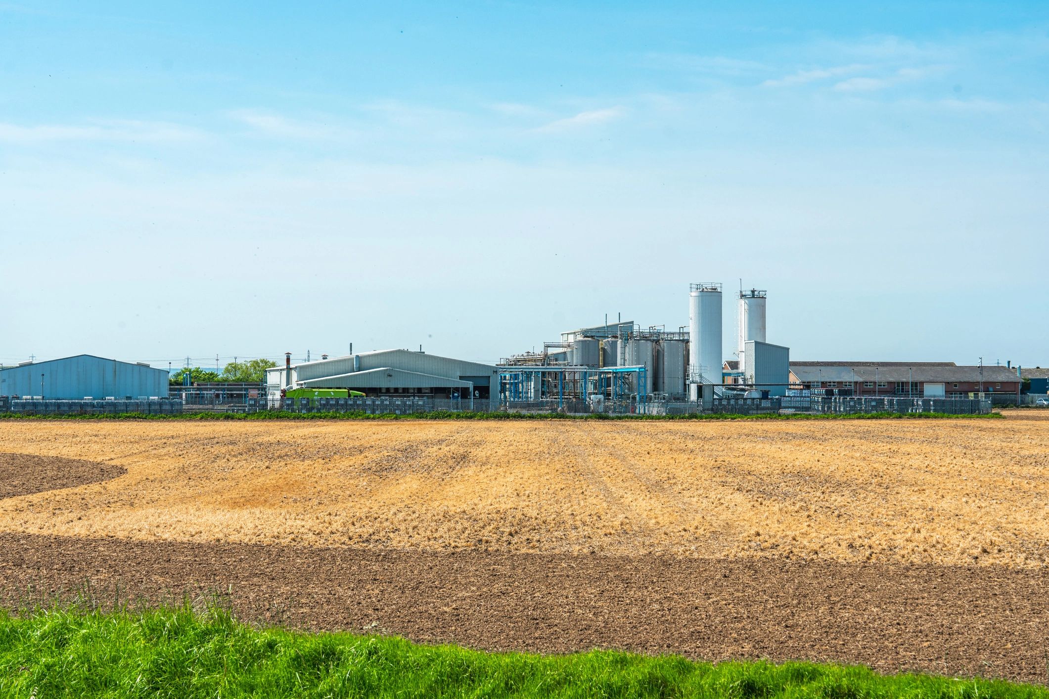 Industrial bioenergy facility supporting biomass conversion